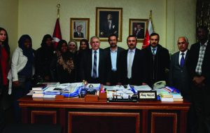 Mahçiçek yabancı öğrencileri konuk etti