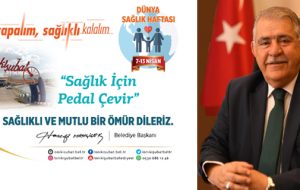 MAHÇİÇEK SAĞLIK İÇİN PEDAL ÇEVİR