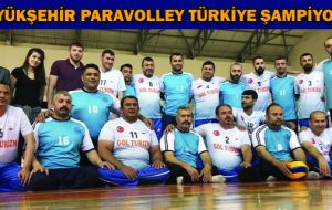 BÜYÜKŞEHİR PARAVOLLEY TÜRKİYE ŞAMPİYONU