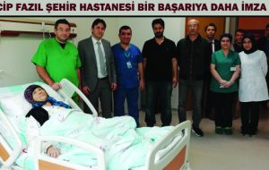 NECİP FAZIL ŞEHİR HASTANESİ BİR BAŞARIYA DAHA İMZA ATTI