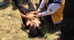 Türkoğlu’nda Motosiklet Kazası: 1 Yaralı