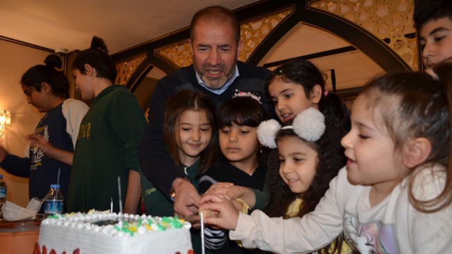 Şehit Çocuklarından Sami Dedelerine Doğum Günü Sürprizi