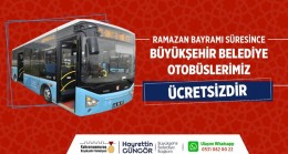 Kahramanmaraş’ta Bayramda Otobüsleri Ücretsiz