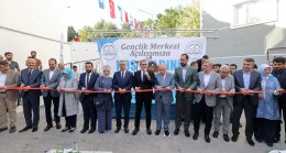 Gazipaşa Dr. Cafer Tatlıbal Gençlik Merkezi açıldı