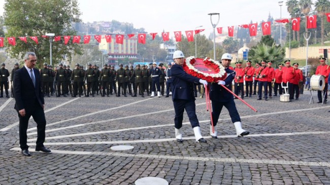 Gazi Mustafa Kemal Atatürk Kahramanmaraş’ta Törenle Anıldı