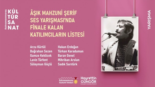 Âşık Mahzuni Şerif Türküleri Ses Yarışması Finalistleri Belli Oldu