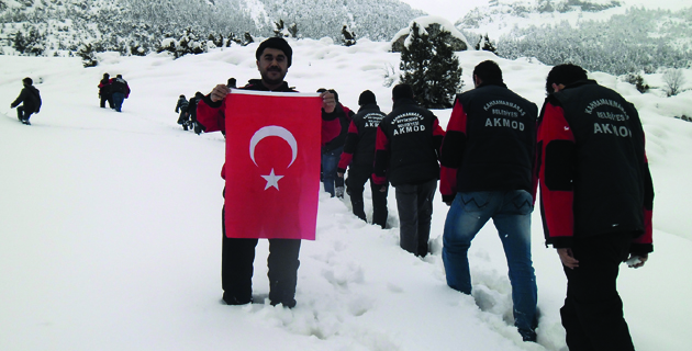 ATLI DAĞI KIŞ TIRMANIŞI BAŞARIYLA GERÇEKLEŞTİ