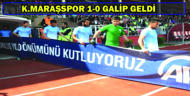 K.MARAŞSPOR 1-0 KAZANDI