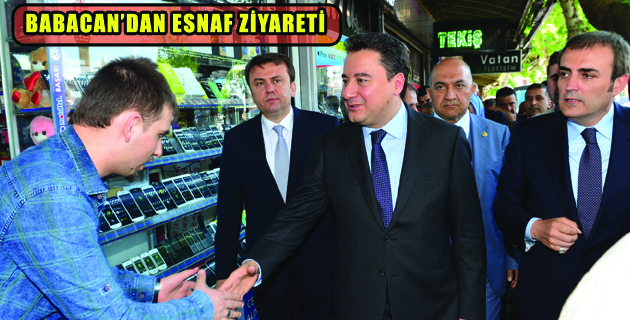 BABACAN’DAN ESNAF ZİYARETİ