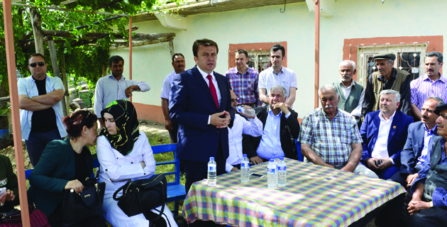 BAŞKAN ERKOÇ’TAN PAZARCIK MAHALLELERİNE ZİYARET