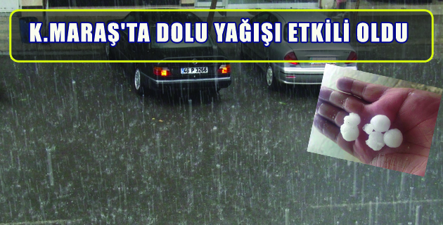 Dolu Yağışı Hayatı Olumsuz Etkiledi