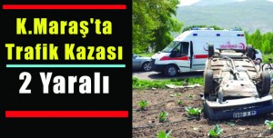 Otomobil Şarampole  Yuvarlandı