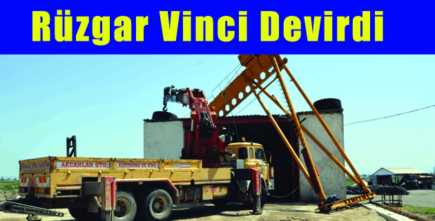 Rüzgar Vinci Devirdi