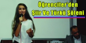 Öğrenciler’den Şiir Ve Türkü Şöleni