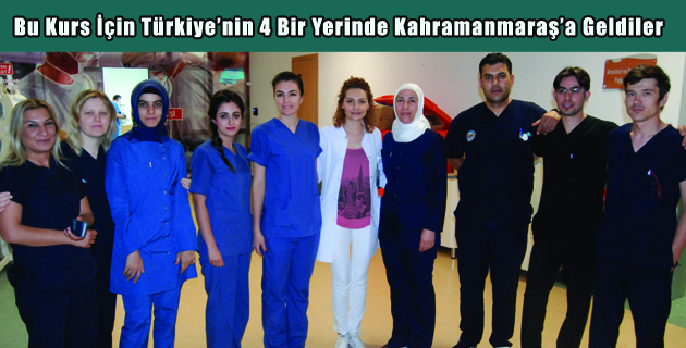 Bu Kurs İçin Kahramanmaraş’a Geldiler