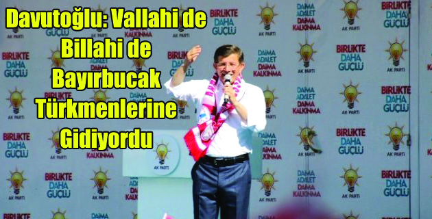 Davutoğlu Kahramanmaraş’ta