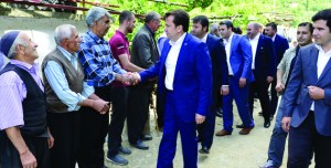 ERKOÇ’TAN 5 MAHALLEYE ZİYARET