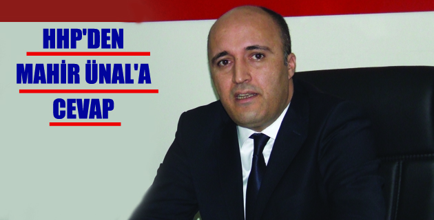 MHP’DEN MAHİR ÜNAL’A CEVAP