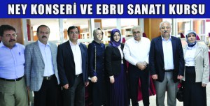 NEY KONSERİ VE EBRU SANATI KURSU