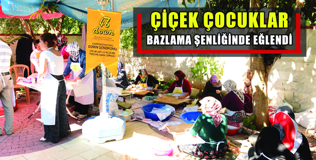 ÇİÇEK ÇOCUKLAR, BAZLAMA ŞENLİĞİNDE EĞLENDİ