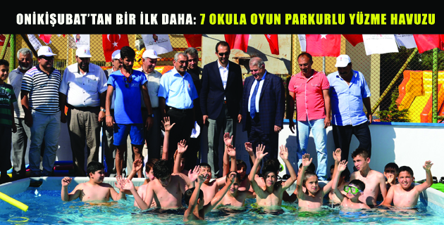7 OKULA OYUN PARKURLU YÜZME HAVUZU