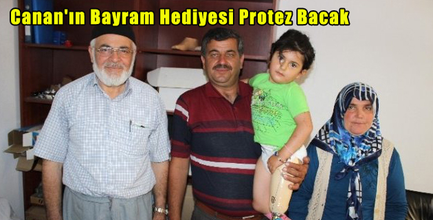 Canan’ın Bayram Hediyesi Protez Bacak