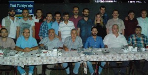 GAZETECİLER İFTARDA BİR ARAYA GELDİ
