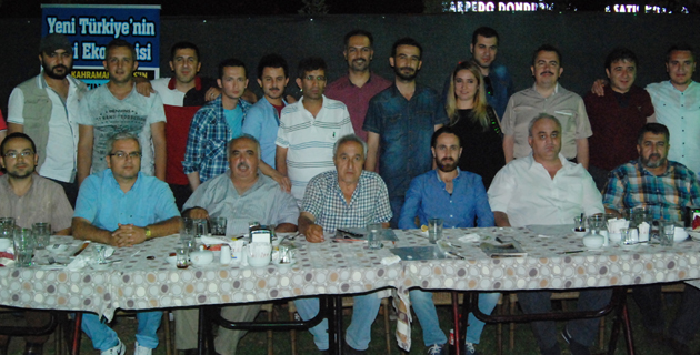 GAZETECİLER İFTARDA BİR ARAYA GELDİ
