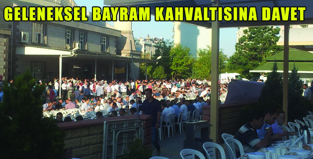 GELENEKSEL BAYRAM KAHVALTISINA DAVET