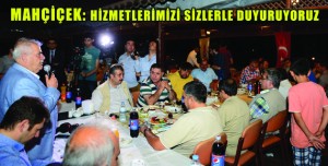 MAHÇİÇEK BASIN’LA BİR ARAYA GELDİ