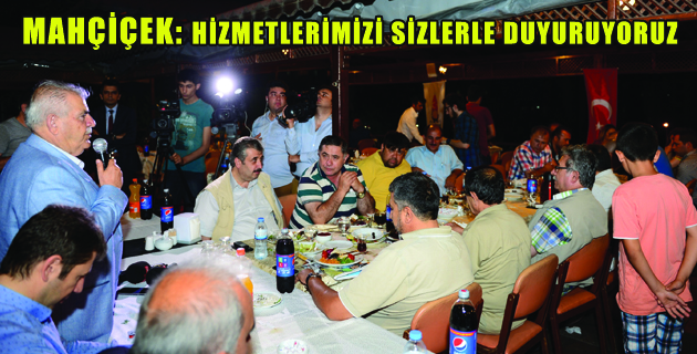 MAHÇİÇEK BASIN’LA BİR ARAYA GELDİ