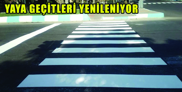 YAYA GEÇİTLERİ YENİLENİYOR
