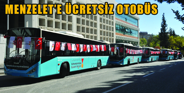MENZELET’E ÜCRETSİZ OTOBÜS