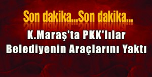 PKK’lılar, Belediyenin Kum Ocağı Şantiyesi ve Araçlarını Yaktı