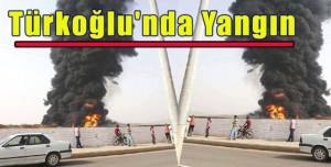 Türkoğlu’nda Yalıtım Fabrikasında Yangın
