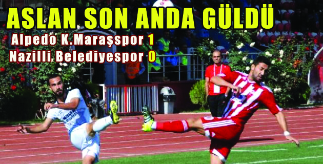 Alpedo Kahramanmaraşspor-Nazilli Belediyespor: 1-0
