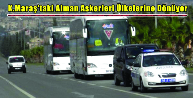 Alman Askerleri Ülkelerine Dönüyor