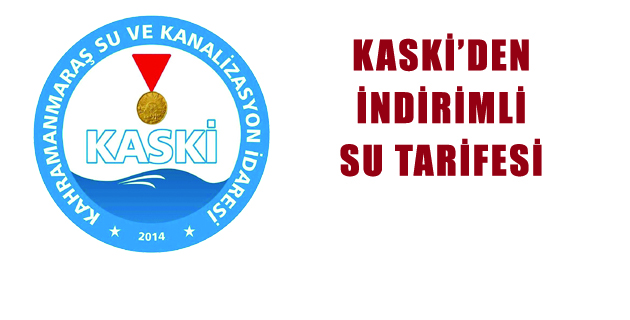 KASKİ’DEN İNDİRİMLİ SU TARİFESİ