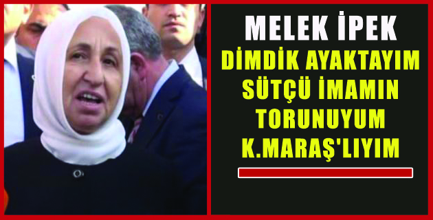 MELEK İPEK DİMDİK AYAKTAYIM