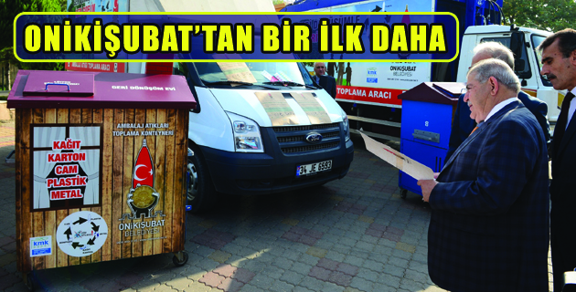 ONİKİŞUBAT’TAN BİR İLK DAHA