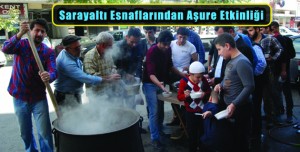Sarayaltı Esnaflarından Aşure Etkinliği