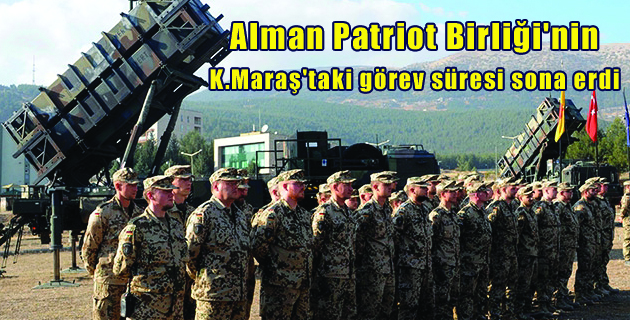 Alman Patriot Birliği’nin görev süresi sona erdi