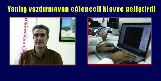 Yanlış yazdırmayan eğlenceli klavye geliştirdi