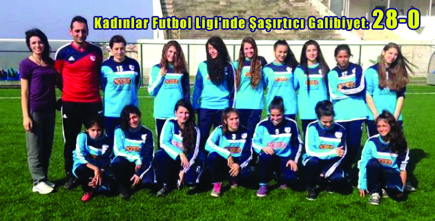 Kadınlar Futbol 3’üncü Ligi’nde Şaşırtıcı Galibiyet: 28-0