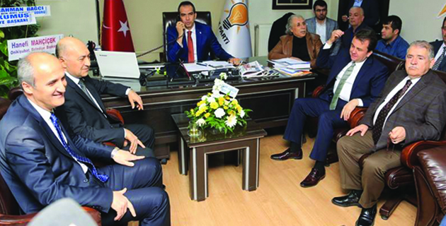 AK Parti İl Başkanı Özdemir’e Hayırlı Olsun Ziyaretleri Başladı