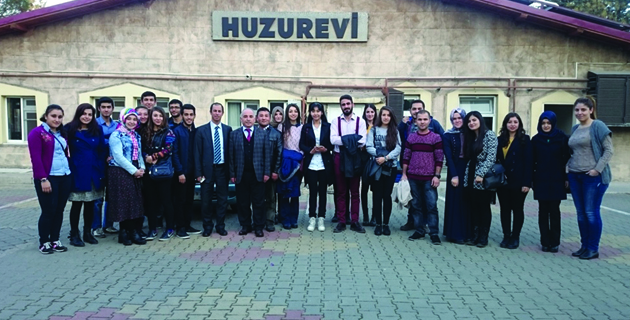 KSÜ Sağlık Yönetimi Öğrencileri Huzurevini Ziyaret Etti