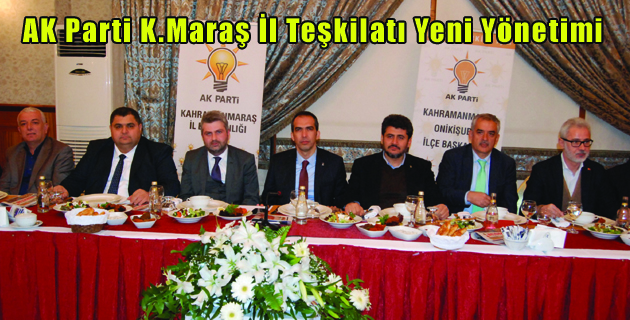 AK Parti İl Teşkilatı Yeni Yönetimi