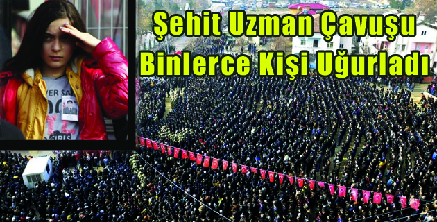 K.Maraş’lı Şehidi Binlerce Kişi Uğurladı
