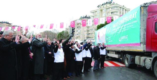 K.Maraş’ta Bayırbucak Türkmenlerine Dev Yardım