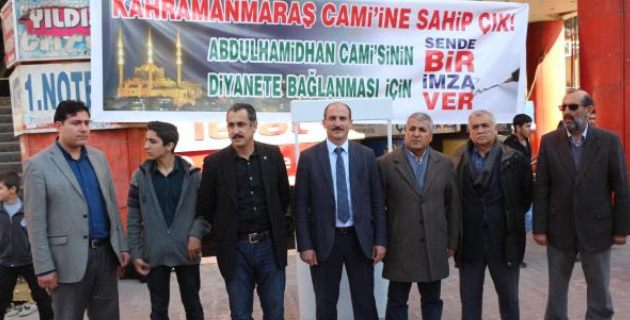 Abdulhamithan Camii Diyanet’e Bağlansın Kampanyası